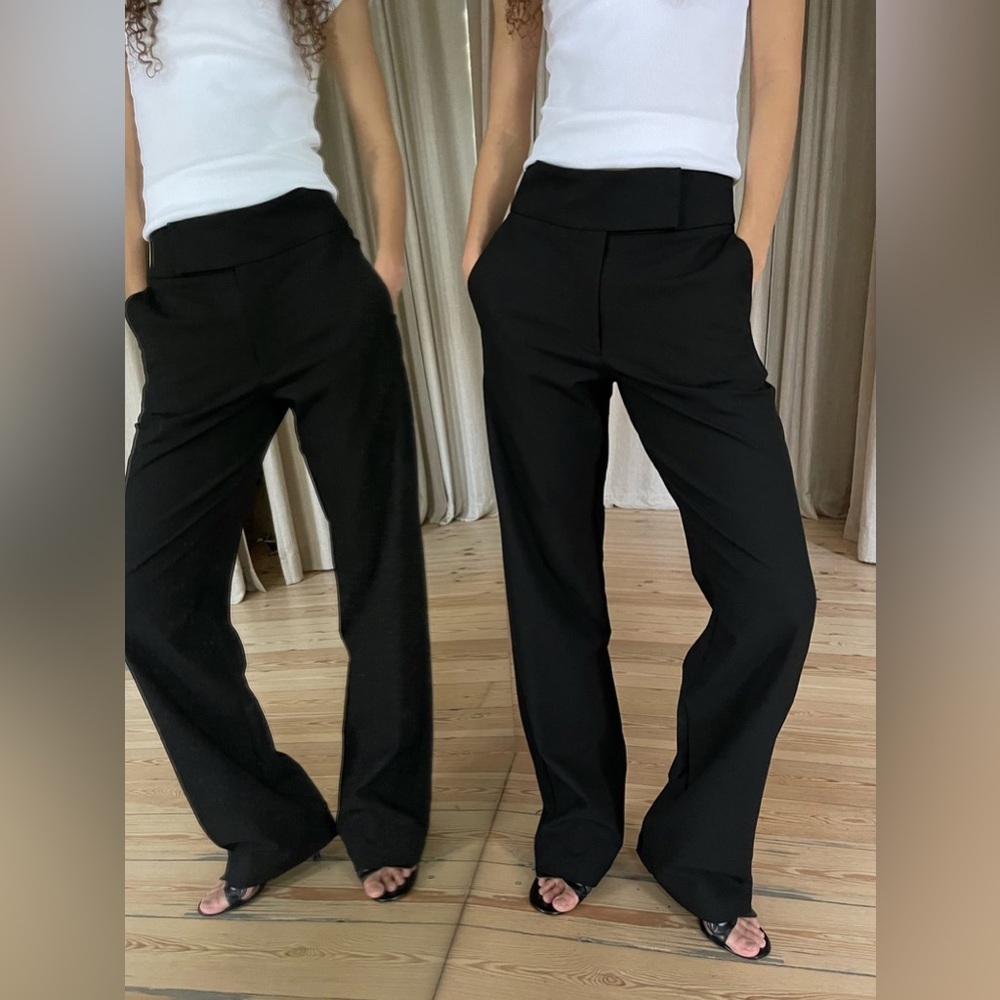 ​Djerf Avenue Black Trousers Pants Size Medium